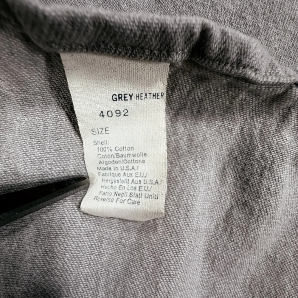 Vintage WOOLRICH Shirt‎ XL Mens Gray Chambray Button Up Barn Heavy Outdoor USA